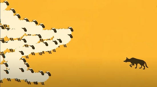 OPTICAL ILLUSION SHEEP 1