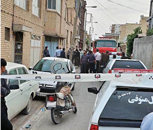 حلق آویز کردن خانواده اصفهانی