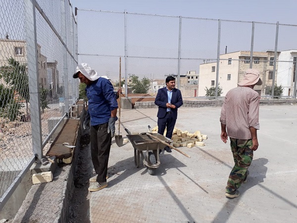زمین فوتبال شهر صدرا1