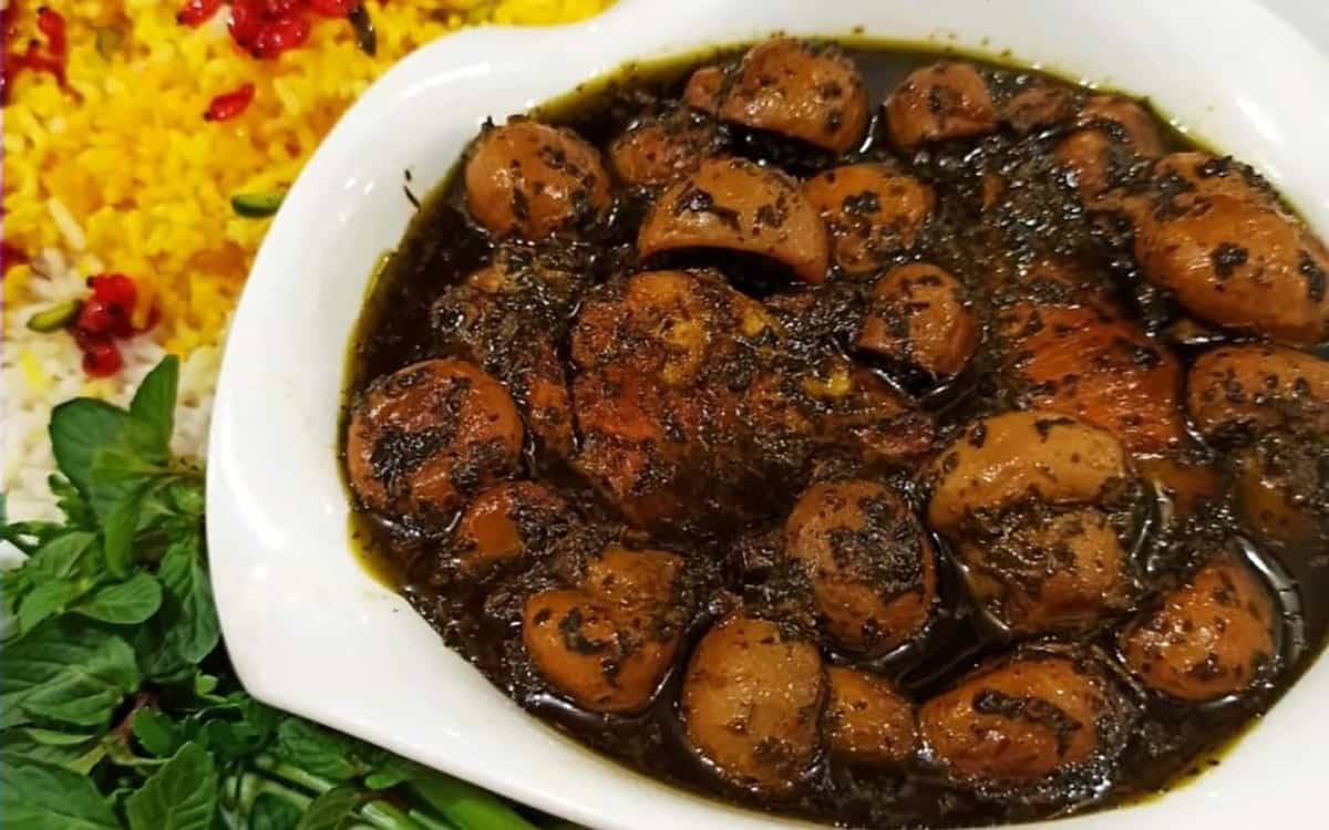 خورش قارچ 1