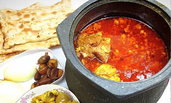 طرز پخت آبگوشت قهوه خانه‌ای 1