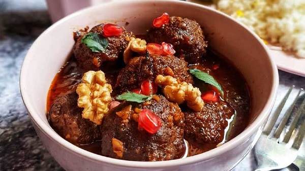 طرز تهیه کوفته انار