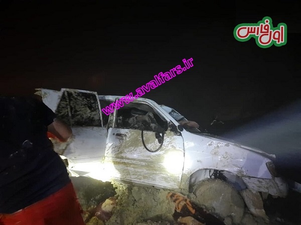 سقوطخودرودرگودالآبگچساران 1