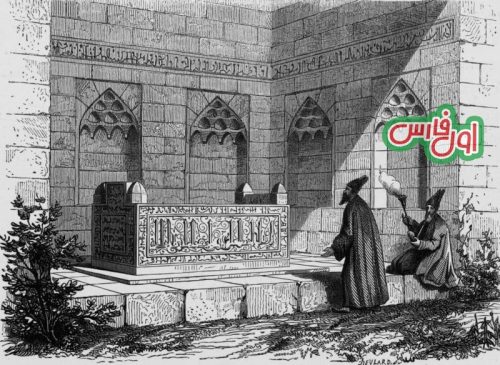 Tomb of Saadi by Pascal Coste