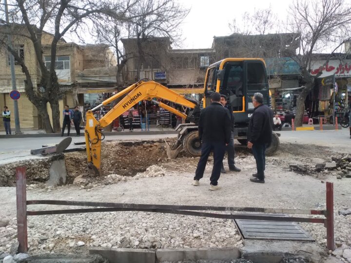 فرونشست شیراز