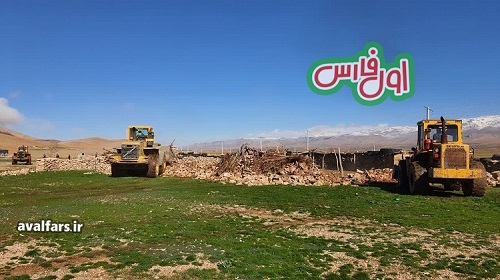 تخریب باغ شهری ها در اقلید 1 1