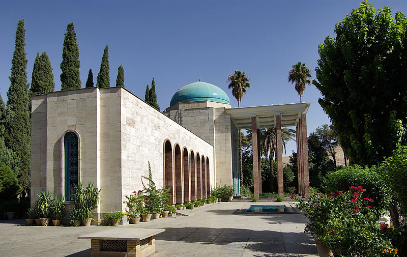 800px The tomb of Saadi 1