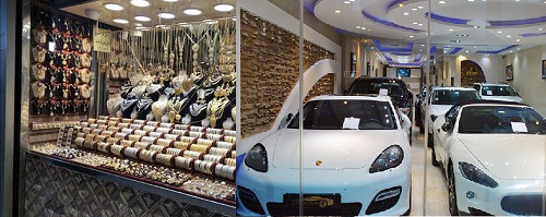 بازار خودرو و طلای شیراز