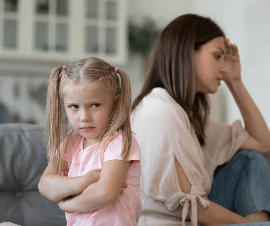 Stubborn child