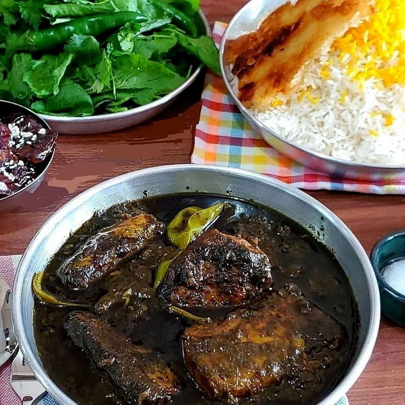 قلیه ماهی شعری