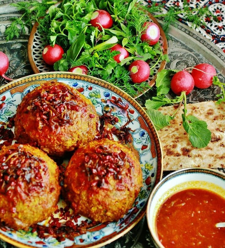 کوفته تبریزی با مرغ 1