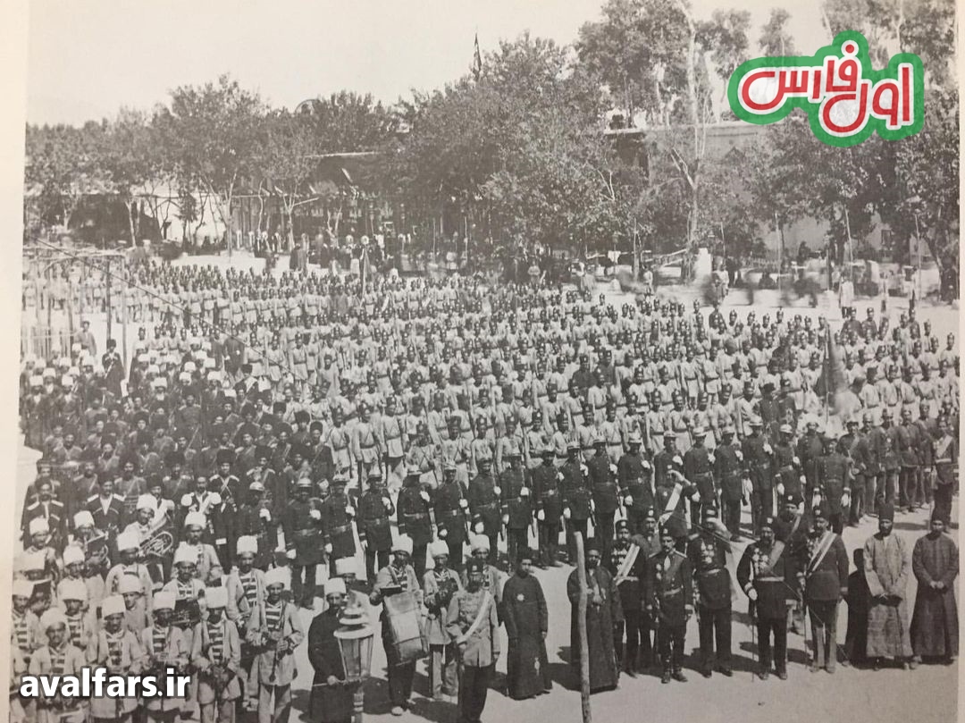 میدان توپخانه یا میدان ارگ شیراز عکس قدیمی