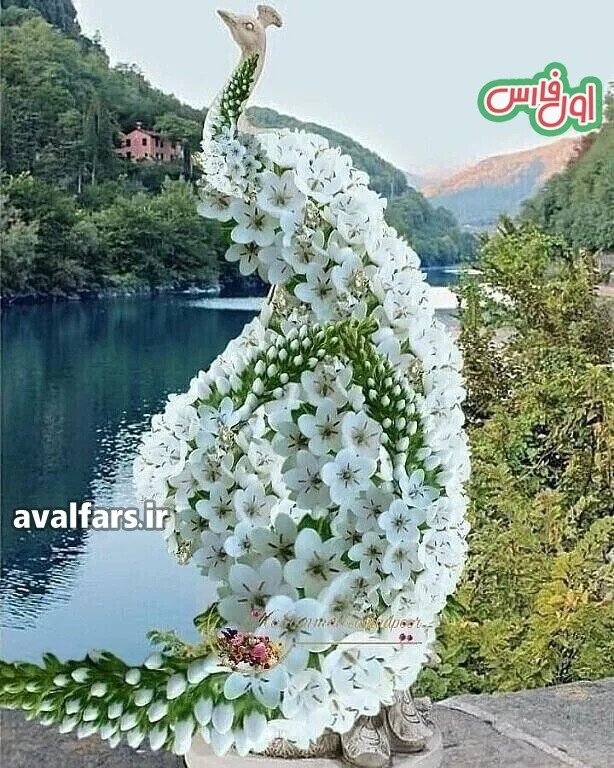 مجسمه طاووس jpg