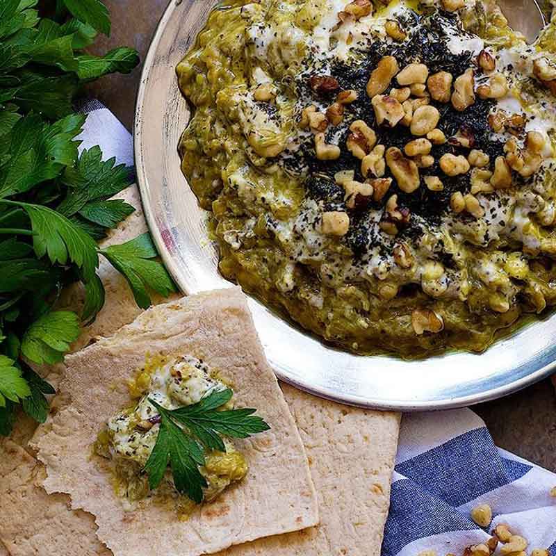 خوشمزه تر شدن کشک بادمجان