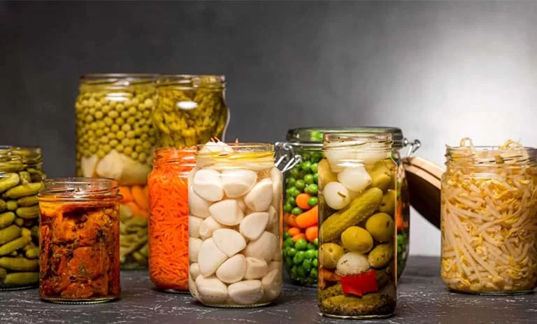 سبزی انواع ترشی