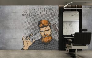 آرایشگاه مردانه در مهارلو  بهداشت فردی نداشت دَرش تخته شد