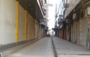 تداوم تعطیلی بازار گناوه در اعتراض به محدودیت ته لنجی