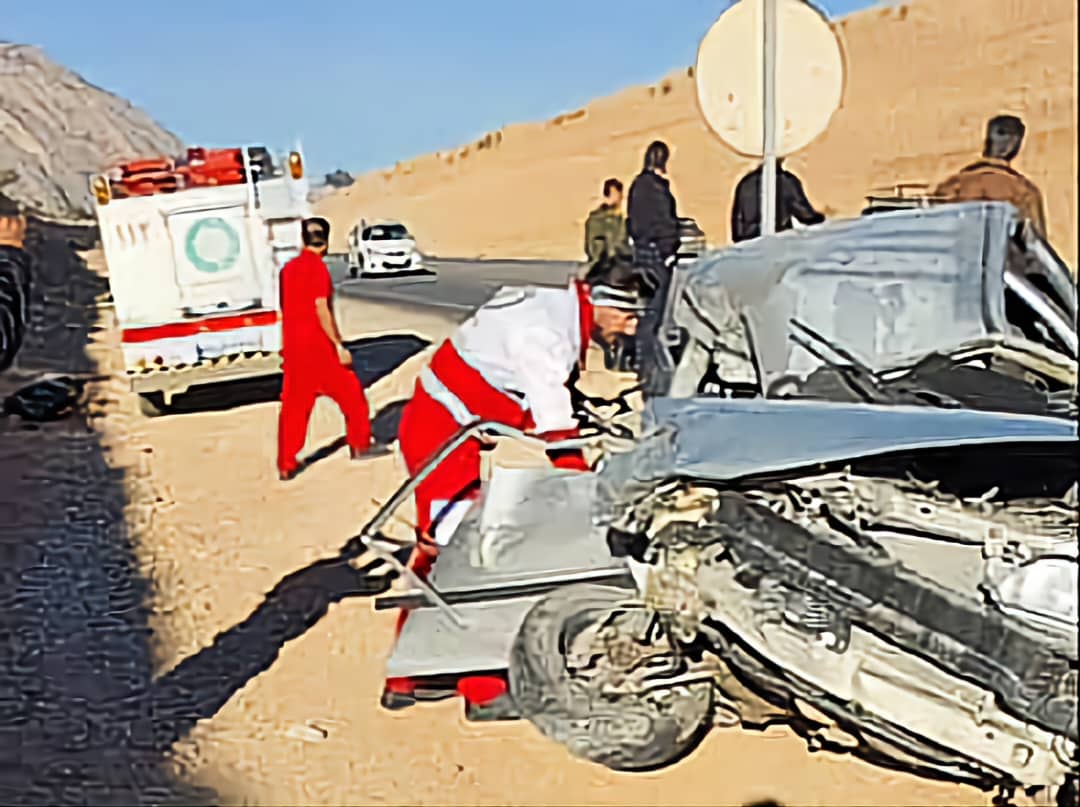حادثه تصادف جاده لار جهرم