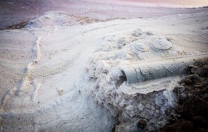 نمک دریاچه مهارلو را نخورید ، ۱۰۰ درصد آلوده و غیربهداشتی است