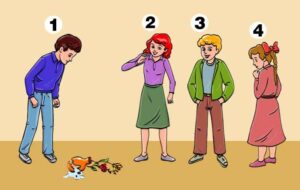 تست شخصیت شناسی:به نظر شما چه کسی گلدان را شکسته است؟