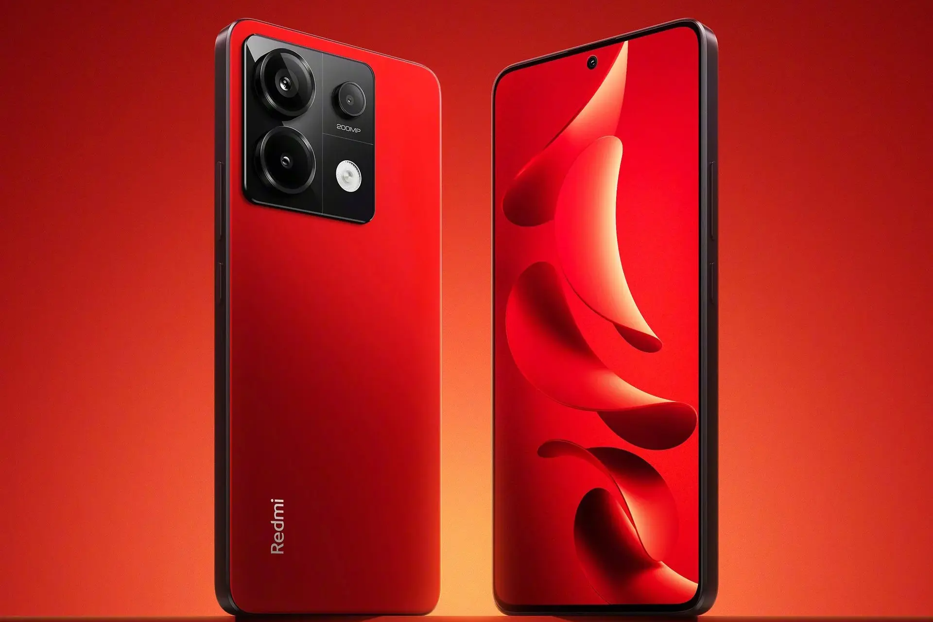 redmi note 13 pro new year special front back red color 1