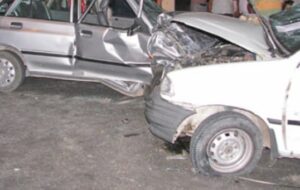 کشته شدن ۳ سرنشین پراید سفید بر اثر تصادف پرایدها در فیروز آباد