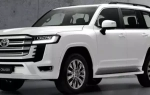 عکس لندکروز لوکس که پس از جریمه ۵ میلیاردی صاحبش مصادره شد