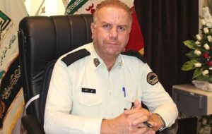 عکس فرمانده نیروی انتظامی شیراز با درجه جدید منتشر شد