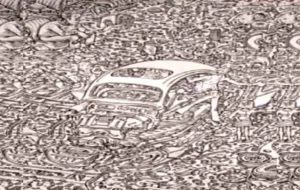 تست هوش | اگر ۷ نفر و یک گربه در این تصویر را ۳۰ ثانیه ای پیدا کنید واقعا باهوشی