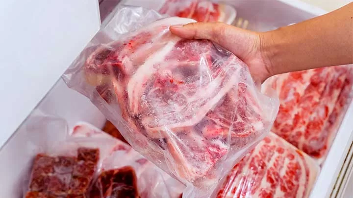 اشتباهات در فریز کردن گوشت قرمز