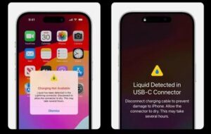 توصیه‌های اپل درصورت خیس‌شدن آیفون یا لوازم جانبی آن