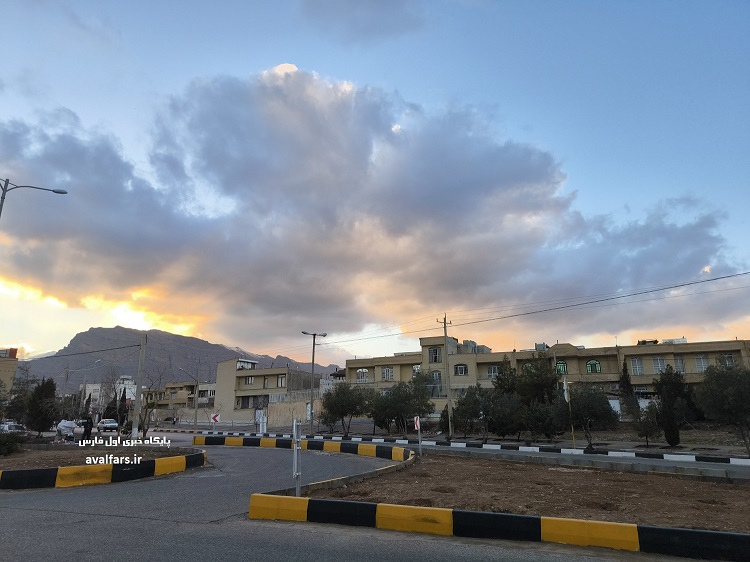 غروب دل انگیز شیراز 1