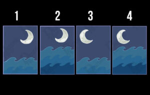 تست شخصیت تصویری ماه و دریا : با انتخاب یک ماه به حقیقت درون خود پی ببرید