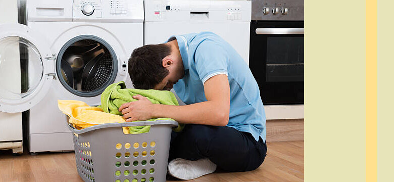 دلیل تمیز نشستن ماشین لباسشویی