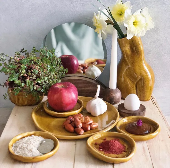 سفره هفت سین ساده مینیمال