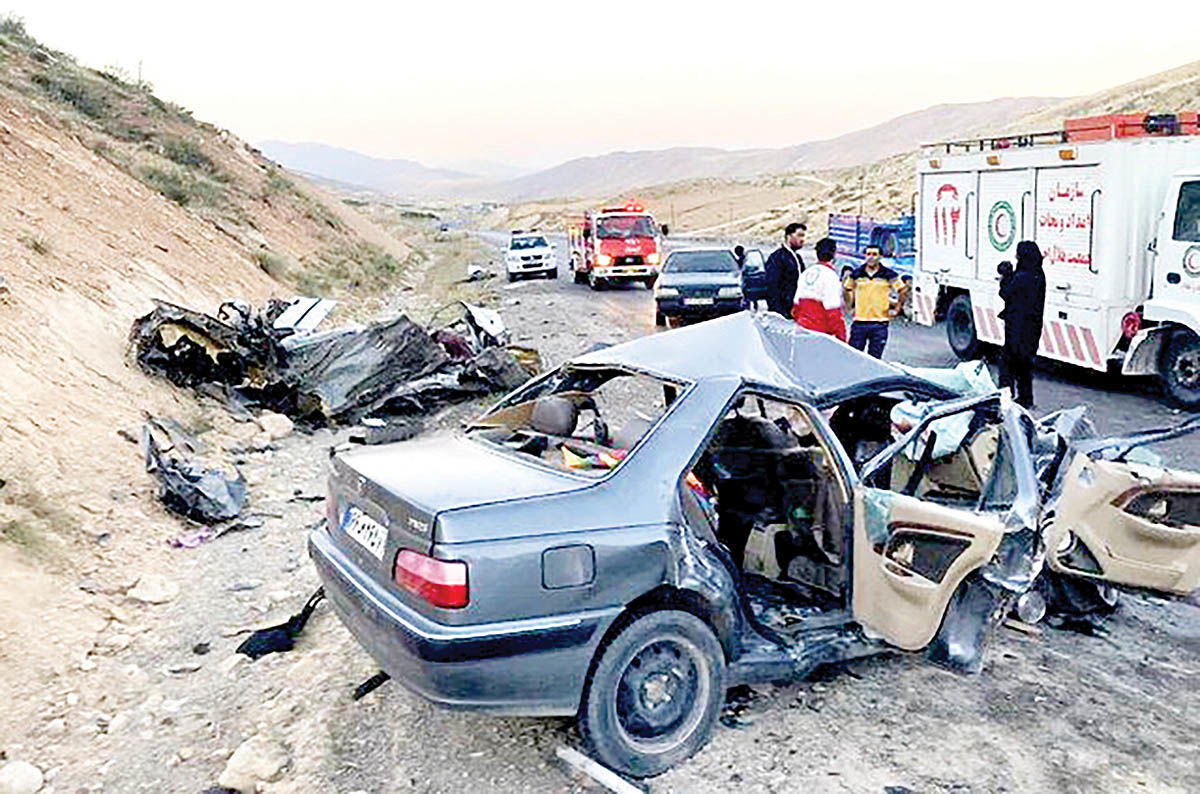 تصادف در جاده