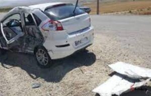 حادثه مرگبار برای خودرو MVM در بزرگراه “حسینی الهاشمی” شیراز