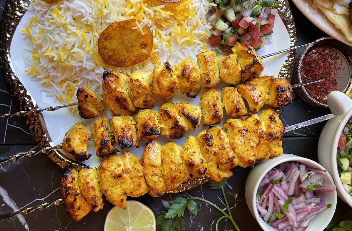 روش مزه دار کردن جوجه کباب