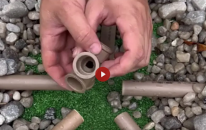 یک روش راحت و سریع برای اتصال ۵ لوله پی وی سی آب به یکدیگر(+ویدئو)