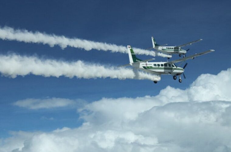 ویدئو | سقوط ابرهای بارور شده روی زمین در عربستان سعودی !