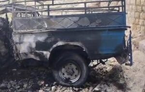 ۴ کشته در تصادف نیسان آبی با پژو ۴۰۵ در جاده جهرم به قیروکارزین