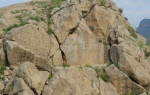 نگارکَندِ ایلامی «کورنگون» در سرزمین پارس که دارد نابود می شود(+ نگاره)