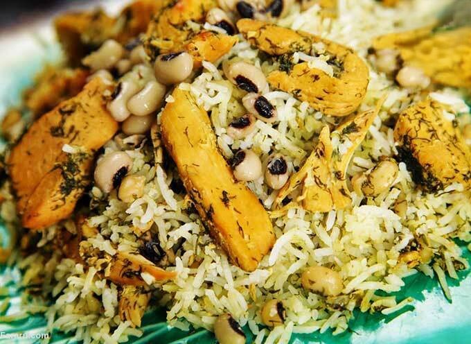 لوبیل پلو شیرازی 2