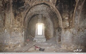 تصاویری اندوه بار از بنای تاریخی «چهارصفۀ نادری» دوسیران در کازرونِ پارس