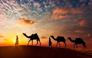 غزلی از سعدی که امشب بخوانید : خفته در وادی و رفته کاروان