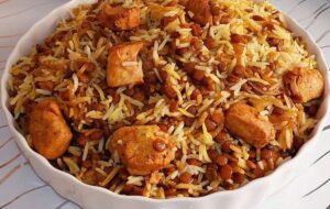 طرز تهیه عدس پلوی گلستانی غذایی متفاوت که حتما امتحانش کنید