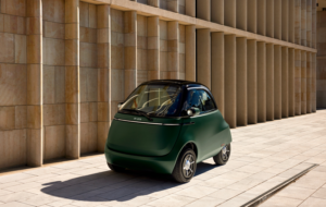 میکرولینو خودرو برقی کوچکی که با پریز خانه شارژ می شود(+تصاویر)