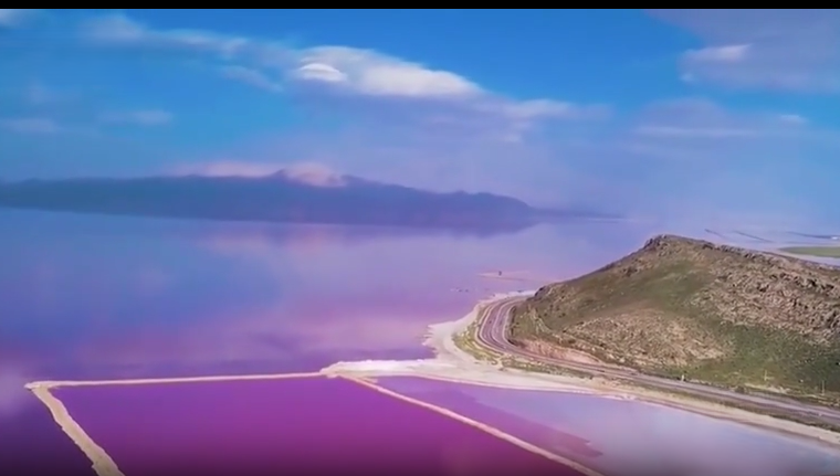 بلای عجیبی که چاه های اطراف شیراز سر تالاب مهارلو آوردند(+فیلم)