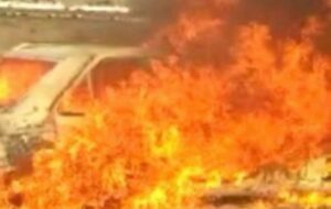 زنده زنده سوختن ۳ سرنشین پژو در تونل جاده «رستم-یاسوج»