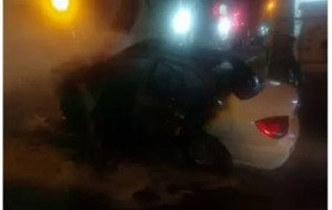 ۳ کشته و مصدوم بر اثر برخورد یهویی ریو با تیر برق در شیراز+عکس